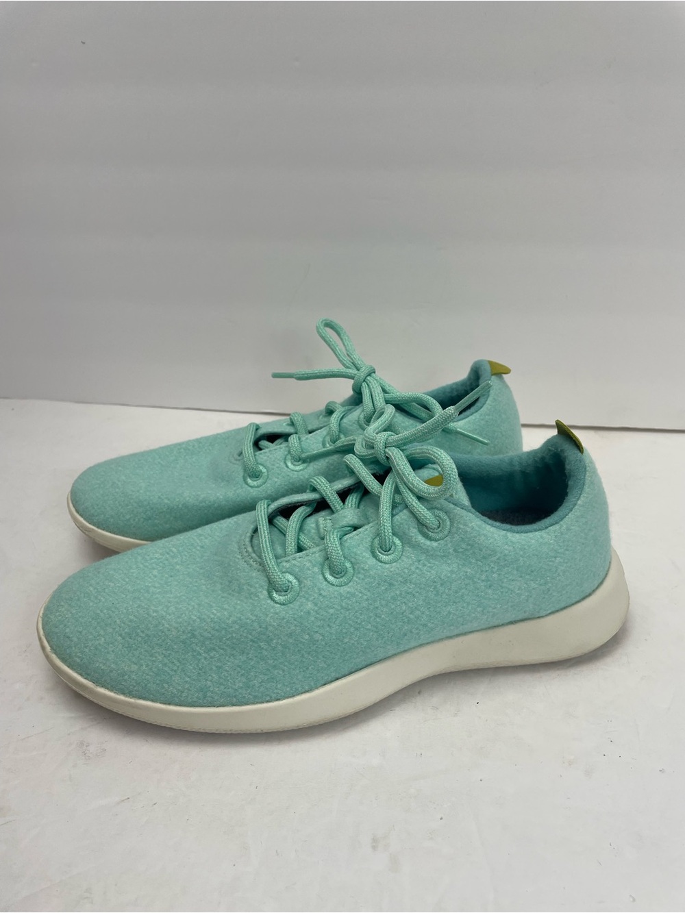 Allbirds size 9 wool runner Sneakers casual aqua blue comfort shoes